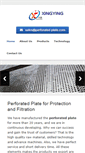 Mobile Screenshot of perforated-plate.com